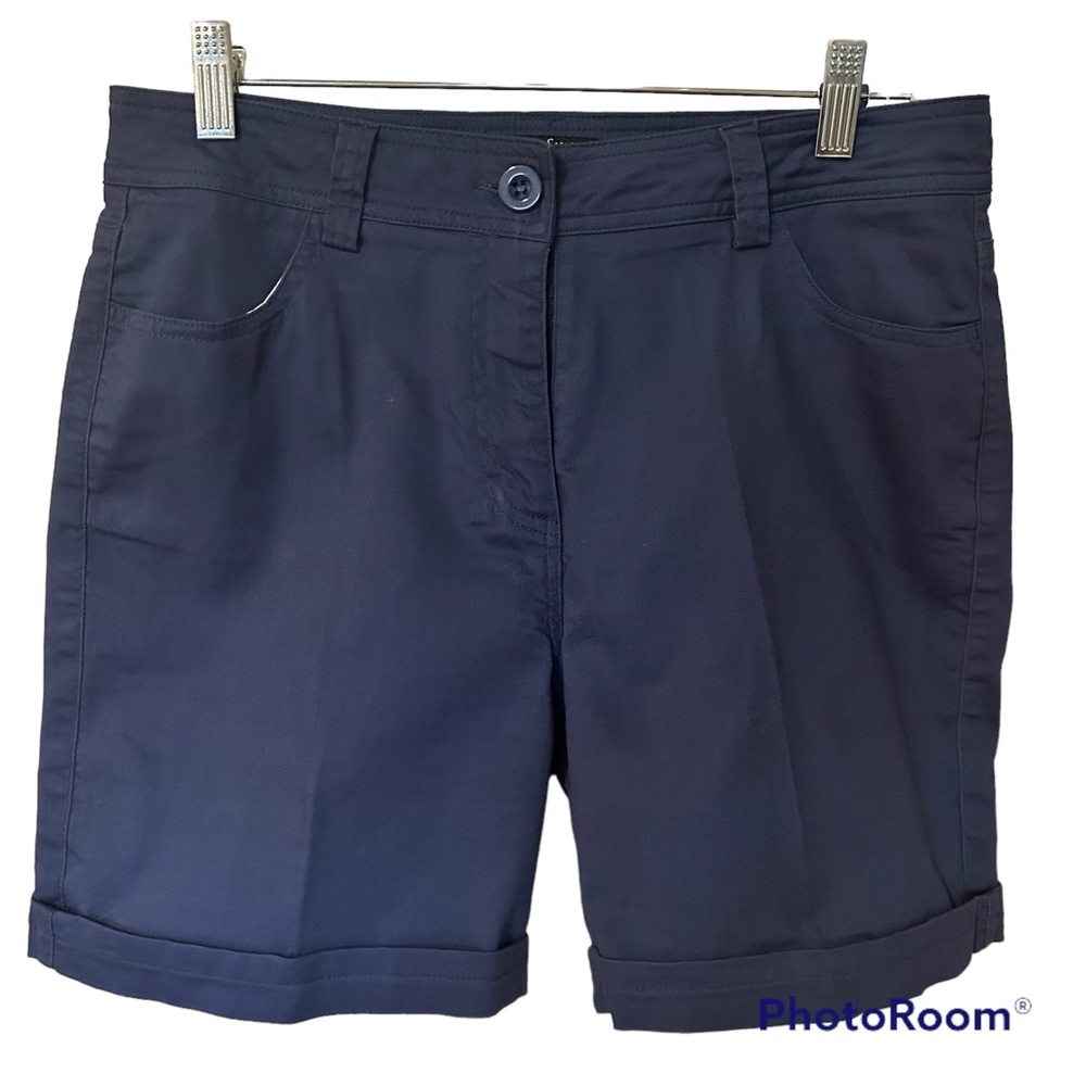 Sea & Sun by PT Navy Blue Bermuda Shorts